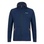 Salewa Nuvolo, Giacca in Pile Midlayer Uomo, Blu, 46/S