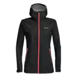 SALEWA Puez PTX - Giacca da Donna, Colore Rosso, Taglia 42/36