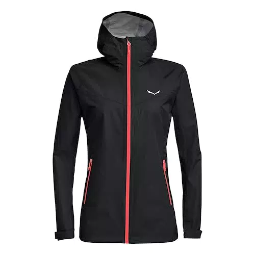 SALEWA Puez PTX - Giacca da Donna, Colore Rosso, Taglia 42/36