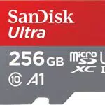 SanDisk Ultra microSDXC UHS-I memory card 256 GB+adapter