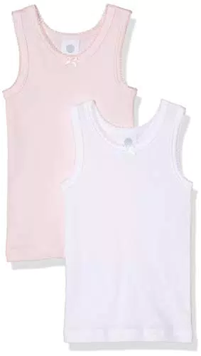 Sanetta 333369 T-Shirt, Rosa, 6 Anni Bambina