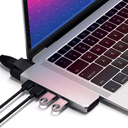 Satechi Adattatore Pro Hub Tipo C Ethernet - 4K HDMI