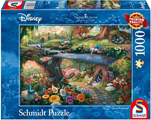 Schmidt- Disney Alice in Wonderland Thomas Kinkade Puzzle