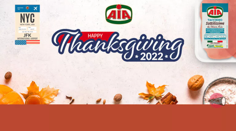 AIA Thanksgiving: vinci viaggio a New York (valore 5.000€)