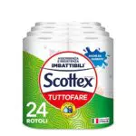 Scottex Tuttofare, Confezione da 24 Maxi Rotoli