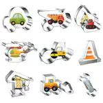 Set di 9 stampini per biscotti