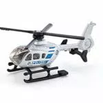 siku 0807, Elicottero della polizia in metallo, Argento