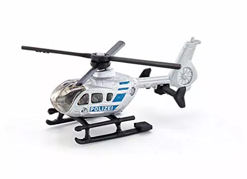 siku 0807, Elicottero della polizia in metallo, Argento