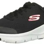 Skechers Arch Fitneaker Uomo, Nero Black Pink