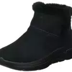 Skechers Go Walk Arch Fit Cherishtivaletto Donna, Camoscio Nero