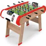 Smoby - Calcetto Multigioco 4 in 1 con Stabile Struttura in Legno