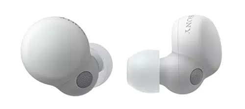 Sony Cuffie LinkBuds S True Wireless con Cancellazione del Rumore, Durata della batteria fino a 20 ore - Bianco