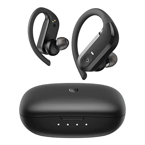 SoundPEATS S5 Auricolari in-ear wireless Bluetooth 5.0, auricolari sportivi con ganci auricolari stereo in-ear
