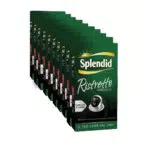 Splendid - Capsule Caffè Espresso Ristretto - 100 Capsule in Alluminio - Intensità 12 - Compatibili con Macchine Nespresso - 10 confezioni da 10