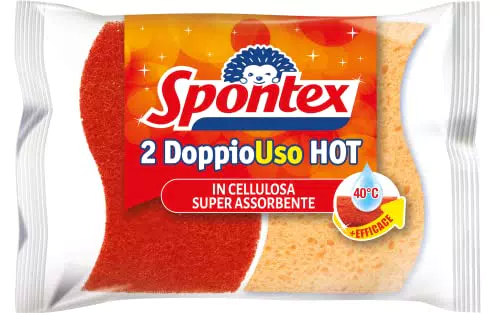Spugne Spontex Doppiouso Hot x2