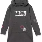 Spotted Zebra Disney, Marvel, Star Wars, Frozen, Princess Abiti con Cappuccio Felpati a Maniche Lunghe Bambine e ragazze