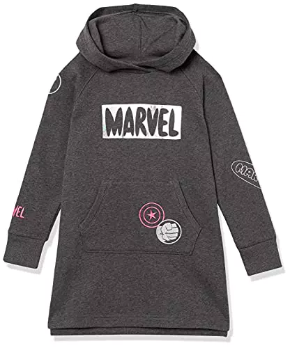 Spotted Zebra Disney, Marvel, Star Wars, Frozen, Princess Abiti con Cappuccio Felpati a Maniche Lunghe Bambine e ragazze