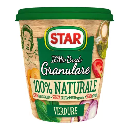 STAR Il Mio Brodo Granulare 100% Naturale Vegetale, 150gr
