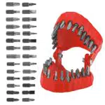 Supporto per Punte da Trapano per Protesiuckits Set di Cacciaviti di Precisione Magnetica Professionali con 28 Bit Driver Standard