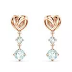 Swarovski Orecchini Pendenti Lifelong Heart, Cuore, Bianchi