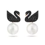 Swarovski orecchino jacket Swarovski Iconic Swan, Cigno