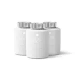 tado° Testa Termostatica Intelligente, set da 3 Accessorio aggiuntivo per il controllo multi-stanza Gestione intelligente del riscaldamento Valvola termostatica wifi Termovalvole wireless