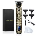 Tagliacapelli Uomo, Rasoio Elettrico Barba Capelli Tagliacapelli per Uomo Professionale Corpo Tagliacapelli Macchinetta per Capelli Regolabarba Uomo Professionale con 3 Pettini per Lunghezze