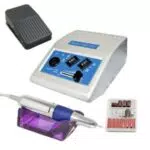 takestop Set Fresa Professionale mm278 Unghie Manicure Pedicure 500 A 30.000 Giri con Pedale Invertire Rotazione Nail Art RICOSTRUZIONE