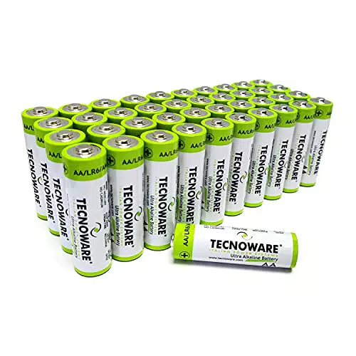 Tecnoware Batterie Stilo Ultra Alcaline AA - 1.5 Volt - Ideali per giocattoli