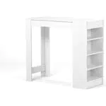 Temahome Tavolo Bar, Bianco, 102.7 x 115 x 50 cm