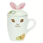 THUN - Mug con Coperchio - Linea Fiore in Fiore - Cucina
