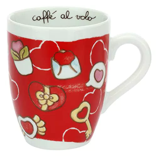 THUN - Mug Porcellana - Linea Love is The Key - Cucina