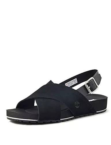 Timberland Malibu Waves Basic X Strapandali. Donna, Nero