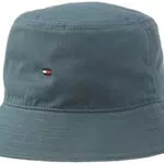 Tommy Hilfiger Essential Flag Bucket Cappello a Falda Largaofty Blue