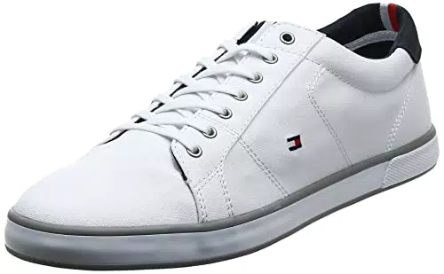Tommy Hilfiger Sneaker Uomo H2285Arlow 1D, Bianco, 43