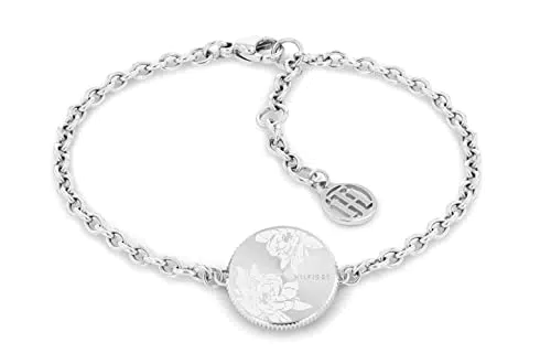 Tommy Hilfiger Jewelry Braccialetto A Catena da Donna In Acciaio Inossidabile - 2780592