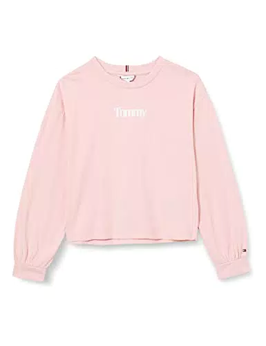 Tommy Hilfiger Kg0kg06676 T-Shirt, Pink Shade, 18 Mesi Bambina