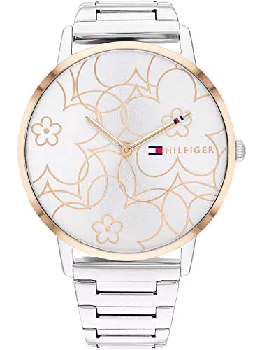 Tommy Hilfiger Orologio Analogico Quarzo Donna con Cinturino in Acciaio Inox 1782368