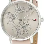 Tommy Hilfiger Orologio Analogico al Quarzo da Donna con Cinturino in Pelle Rosato - 1781919