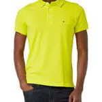 Tommy Hilfiger Polo 1985 Maglietta, Citrus Yellow