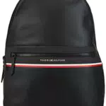 Tommy Hilfiger Zaino TH Stripe, Uomo, Nero, One Size