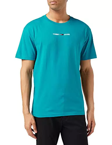 Tommy Jeans Dm0dm09701 T-Shirt, New Teal