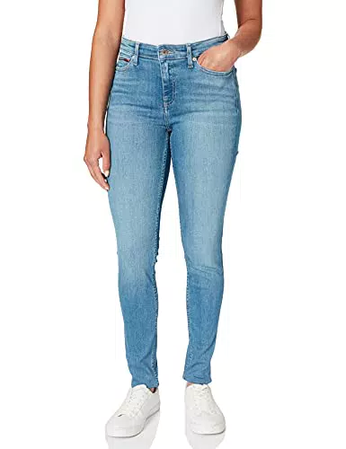 Tommy Jeans Nora Mr Skny Ae114 Elbs, Jeans, Donna, Blu