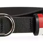Tommy Jeans Tjw Oval 2.0 Belt Cintura, Black, 80 cm Donna