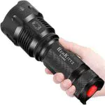 REHKITTZ Torcia LED Potente Torce LED Alta Potenza, Alta Lumen Torcia Elettrica