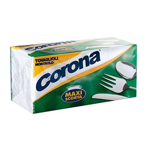 TOVAGLIOLI MAXI SCORTA CONFEZIONE 180 PEZZI GR.350 BALLETTA 15 CONFEZIONI