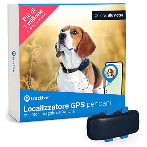 Tractive - GPS per cani, blu notte