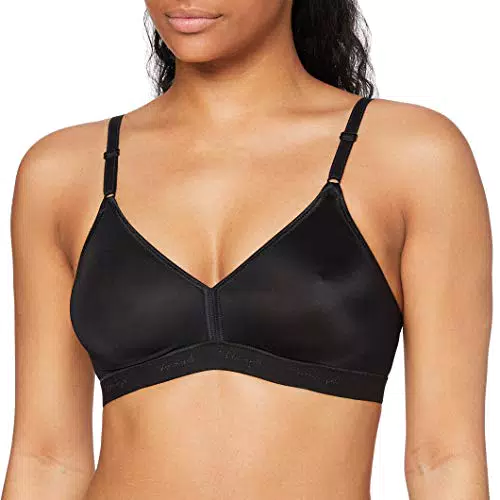 Triumph Micro Fun N Reggiseno, Black, 5B Donna