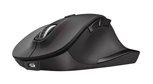 Trust Fyda Mouse Wireless Ricaricabile, Design Ergonomico