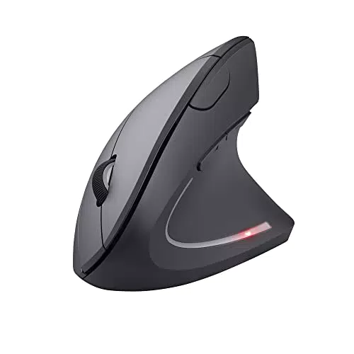Trust Verto Mouse Verticale Wireless, Ergonomico senza Filo